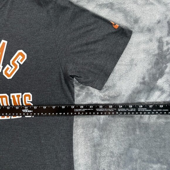 Nike Vintage T Shirt Men L University of Texas Longhorns 90s Football Basketball - Picture 13 of 16